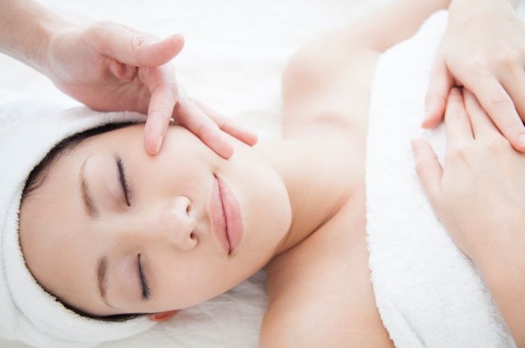 フェイシャル+小顔調整　2回目